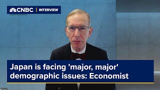 Japan is facing 'major, major' demographic issues, says Morgan Stanley economist