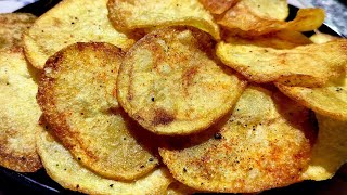 Homemade Masala Potato Chips🔥| Crispy Evening Snacks Recipes❤️| Jhatpatkitchenrecipes