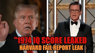 Colbert Exposes Trump’s 1970 Wharton IQ Test — The “Genius” Myth Takes a Hit