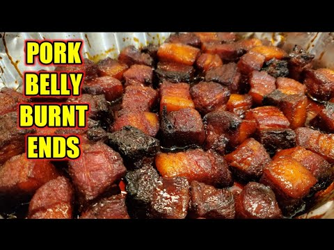 Pork Belly Burnt Ends on the Pit Boss 700FB for the First Time