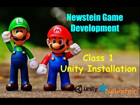 Newstein FREE Coding Course Class1- Unity Installation and  Setup