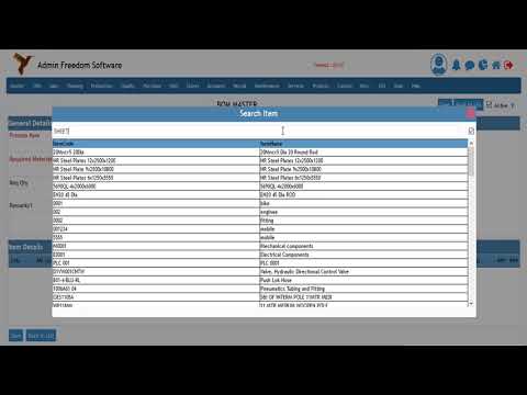 How to create bill of material in Ienterprises