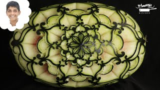 Fruit Carving | Ukiran Sayuran & Buah | แกะสลัก | Khắc trái cây và rau | khắc trái cây | Carving 79