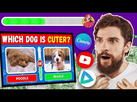 How to Create a Progress Bar Using Canva for a Viral Quiz Video | Fun Quiz Video | Part 01