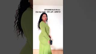 effortless feminine Dress. #stylewe #stylewegal.