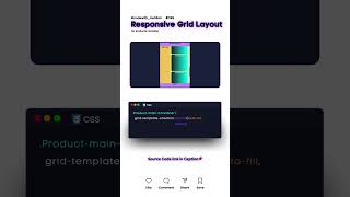 Responsive Grid Layout for Products #codewith muhilan #css #coding #webdev #webdesign #python