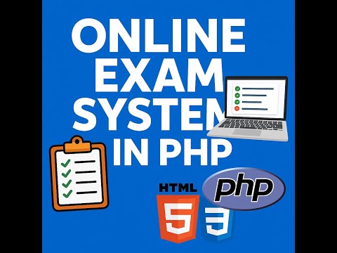 A comprehensive Online Exam System built with PHP, MySQL, and Bootstrap."