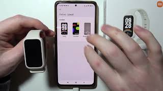 Xiaomi Smart Band 9 Active: How to Customize Watch Faces