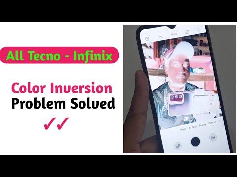 Color Inversion Problem Solved in Tecno Spark Go 2021 | Unlock Point.