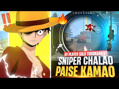UNLIMITED PROFIT 🤑 IN SOLO TOURNAMENT FREE FIRE | DOUBLE SNIPER GAMEPLAY☠️ | PROFIT 💰 or LOSS 💔