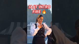 Jaat intro fire 🔥- jaat intro song pranjal dahiya #pranjaldahiya #youtubeshorts #trending #shorts