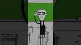 Stick Girl in Math Class | Funny Stickman #shorts #animation #stickman #funnyclassroom #funnymath