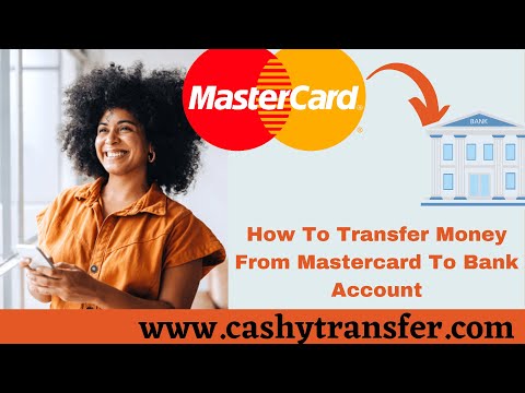How to Transfer Money From MasterCard to Bank Account Without Any Charges