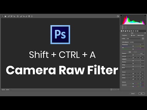 How To Use Adobe Camera RAW as a Filter in Photoshop CC | Photoshop Camera Raw Series