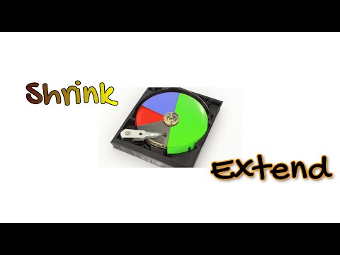 Shrink and Extend Partition - کوچک و بزرگ کردن پارتیشن