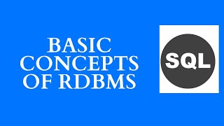 Basic RDBMS concepts for beginners | DataBase tutorial for beginners | How to Create tables in SQL