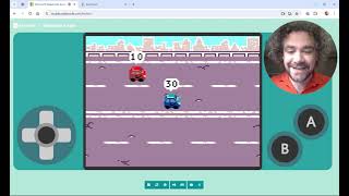 Lesson 9 Building Velocity and Acceleration in a Racing Game with MakeCode Arcade