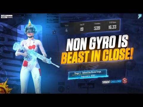 NON GYRO IS BEAST IN CLOSE [*7 Chicken Dinner Challenge!*] | BGMI
