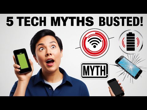 Top 5 Tech Myths Debunked: What You NEED to Know! (2024)