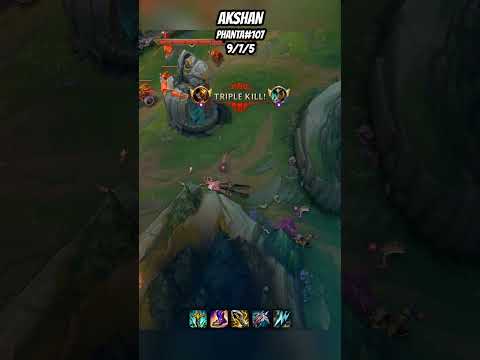 Akshan 9/7/5 Highlights