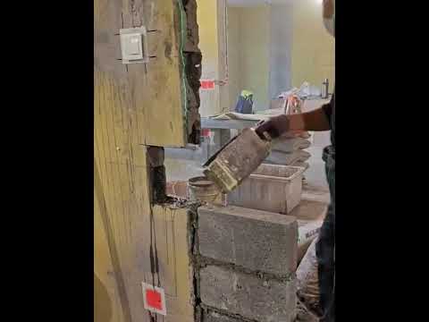 When Building Walls for Home Renovation, Don't Forget Self Made Horse Teeth for Strength!