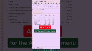 Excel Formatting Tricks: Master AutoFormat for Tables#Excel #AutoFormat #TableFormatting