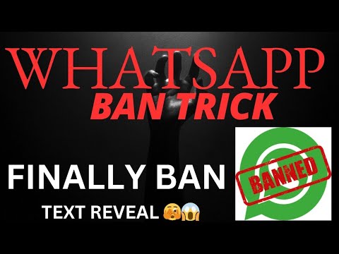 how to ban a WhatsApp number // WhatsApp number banned 🚫