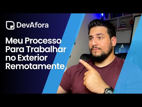 Meu Processo Para Trabalhar no Exterior Remotamente nos EUA 🇺🇸 
