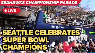 LIVE: Seahawks Championship Ceremony + Parade
