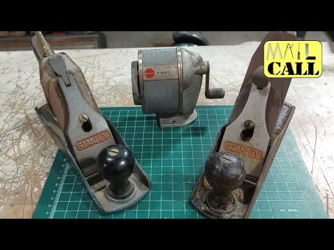 A mail call from Rollerbald and impromptu Stanley plane type study