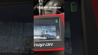 COOLANT INTRUSION #automotive  #mechanic  #fyp  #shorts #mechanics  #cars #coolant #technician #tips