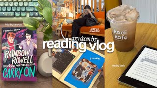 reading vlog ★ slow & cozy reading days, journaling, getting a new tattoo