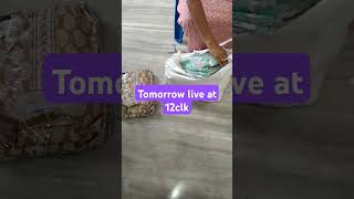 Tomorrow Live at 12clk... budget friendly collection super collection...