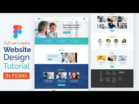 🚀 Coming Soon: Full Dental Clinic Website UI/UX Tutorial! | Figma Tutorial | Website Design | Figma