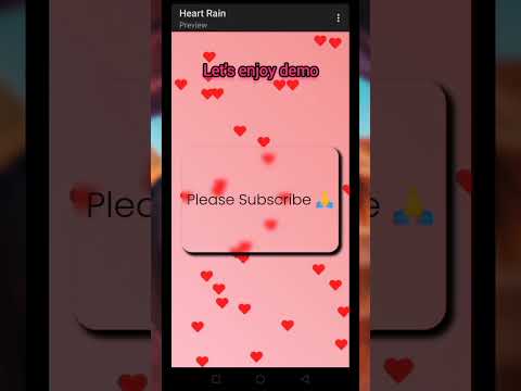 Heart Rain Animation using HTML, CSS & JavaScript #shorts #bajrangcoders #animation