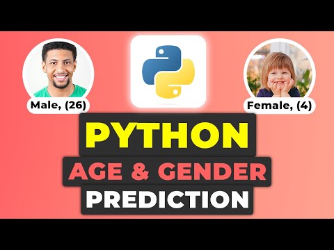 Python Age & Gender Detection Tutorial | Python OpenCV & CNN Guide