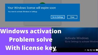 How to Activate Windows 10 with  activation license text cmd code 2022 @TechRasel FusedGT