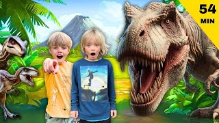 Dino-Mite! 🦖 The Best Dinosaur Compilation | Compilations with Sky and Finn