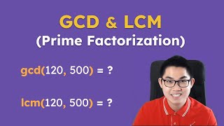 Prime Factorization to find GCD and LCM of two numbers! (So easy!)