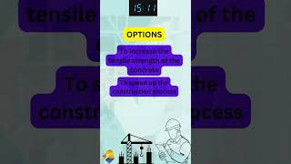 Purpose of a Reinforced Concrete Slab | civil interview quiz 58