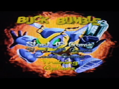 Buck Bumble main theme music officially captured on a CRT and Nintendo 64