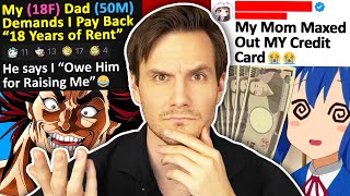 r/EntitledParents – “18 Years of Childhood Rent”