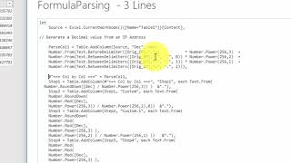 Excel/PowerBI - IP to Decimial conversion tips