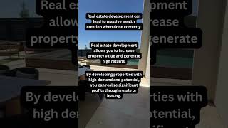 Real Estate Development for Wealth Creation #RealEstateDevelopment #WealthBuilding #DevelopmentTips
