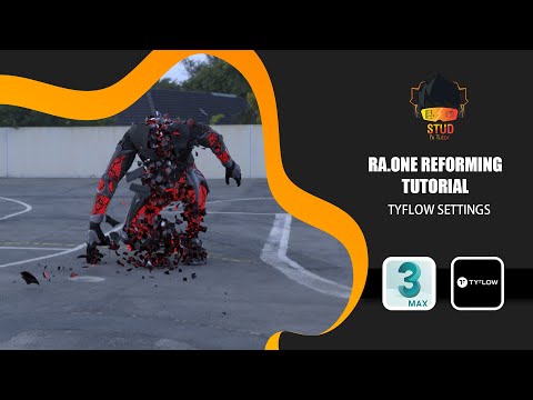 Ra.one Tyflow Tutorial | 3ds max | VFX tutorial