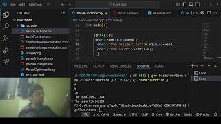 Learn and  study #dsa with me #function   - Part 1