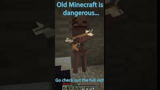 Old Minecraft is dangerous... #shorts #minecraft #algorithm