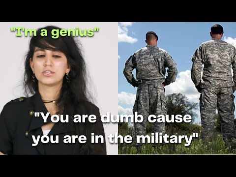 Narcissist assumed Marine was dumber than her