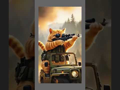 soldier 🪖 cat 😺