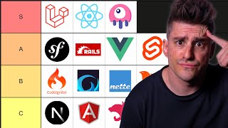 The ULTIMATE Web Frameworks Tier List (2025 Edition, Frontend + Backend)